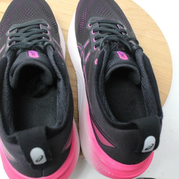 Asics Shoes Womens 9.5 Gel Kayano 30 Running Sneakers Black Pink Gym Athleisure - Picture 9 of 11